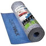 QuietWalk Underlayment 360 sq ft – 3 mm Thick – for Laminate & Hardwood Floors – Approved for Pre-Attached Pad – Recycled Fiber – Floating Install – Sound & Moisture Barrier – Made in USA