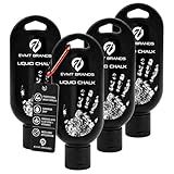 EVMT Brands Liquid Chalk, Mess Free Gym Chalk for Weightlifting, Gymnastics, Rock Climbing, Dancing. Sweat Resistant and Long Lasting for Stronger Grip.