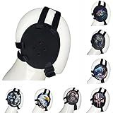 ROAR-INT BJJ Ear Guard New Easy to Adjust Design Wrestling Protective Headgear Wrestling Ear Guard MMA Jiu Jitsu (Black)