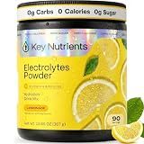 KEY NUTRIENTS Multivitamin Electrolytes Powder, Lemonade, 90 Servings