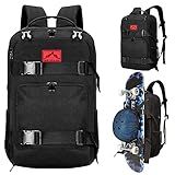 GoHimal Skateboard Backpack, Skateboard Bag Sports Backpack, Laptop Bag Multi-Sport Design for Men & Women