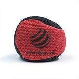 bowlingball.com Microfiber Ultra Dry Bowling Grip Ball (Black/Red)