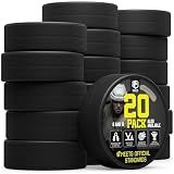 EAGLES Ice Hockey Pucks 1, 2, 3, 6 or 50 Pack | High Grade Pucks Official Regulation Weight & Size for Practice & Classic Training - 6 oz Diameter 3" Thickness 1" Black Hockey Puck Roller Hockey