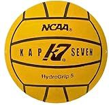 KAP K7 SEVEN KAP7 Size 5 HydroGrip Water Polo Ball (NCAA and NFHS Official), Yellow