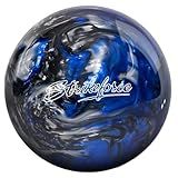 KR Strikeforce Polyester Undrilled Bowling Ball Blue/Black/Silver 14lb