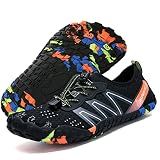 Water Shoes Men Women Barefoot Shoes Outdoor for Beach Aqua Swim Pool River Water Quick Dry Boating Fishing Diving Surfing with Yoga Aerobics