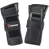 Forzueby Wrist Guards (1 Pair) for Roller Skating, Skateboarding,Snowboarding and Rollerblade, Adult and Kids Sports Protection Wrist Guard (M)