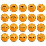 Guirnd 20 Pack Ping Pong Balls, 3 Star Table Tennis Balls, 40+ Pong Ball Competition and Recreational Play, Abs Ping Pong Ball