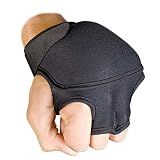 Ringside Aerobic Weighted Exercise Gloves - Neoprene Cardio Wrist Weights for Shadow Boxing, MMA, Kickboxing & Fitness Training - Hook & Loop Closure for Men and Women, 4 lbs