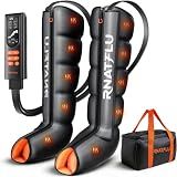 RNATFLU Air Compression Leg Massager with Heat for Circulation, Pain Relief