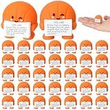 Skylety 36 Pcs Mini Basketball Party Favors Basketball Team Gifts Bulk Inspirational Basketballs Desktop & Tabletop Decorative Emotional Positive Gift for Sports Men Women Birthday Party