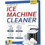 Ice Maker Cleaner and Descaler - Ice maker cleaning tablets mini size, compatible with all major brands, safe and nickel-free descaler, suitable for countertop, portable, and commercial ice makers.