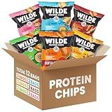 WILDE Protein Chips Variety Pack, 12g Protein, 1.34 oz Bags, Pack of 12