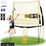PodiuMax Volleyball Training Equipment, Adjustable 6-8FT for Spike Trainer