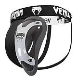 Venum Competitor Groinguard and Support - Black/Grey, L