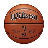 WILSON NBA Authentic Series Basketball - Outdoor, Size 6 - 28.5",Brown