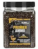 Crosman ASP10K12 Premier .12-Gram 6mm Camo Airsoft BBs (10,000-Count)