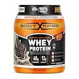 Body Fortress Super Advanced Whey Protein Powder, Cookies N Crème, 1.78 lbs