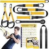 Home Resistance Training Kit, Resistance Trainer Exercise Strap with Poster