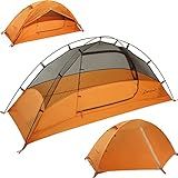 Clostnature 1 Person Lightweight Backpacking Tent, Easy Setup Tent