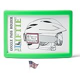 The Liftie Ski Pass Holder (Green, 1 Pack)