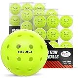 GoSports GS 40 Pickleball Balls - 36 Pack of Regulation USAPA Pickleballs