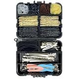B1jounie YA Hair Accessories Kit, 160Pcs Hair Clips for Women Girls Dance Ballet Cheerleading Travel with Storage Box