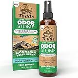 Uncle Todd's Shoe Deodorizer Spray - Proven & Powerful Enzyme Formula Spray for Shoe Odor Elimination in All Footwear (Mountain Fresh)