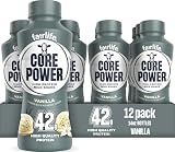 Core Power Elite High Protein Shake, Vanilla, 42g Bottle, 14oz, 12 Pack