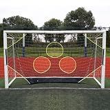 Soccer Goal Target Net with 7 Bright Scoring Target Zones,Training Aid