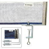 Cannon Sports Table Tennis Net & Post Set, Adjustable Steel Clamp