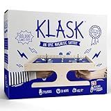 KLASK: The Magnetic Award-Winning Party Game of Skill - for Kids and Adults of All Ages That’s Half Foosball, Half Air Hockey