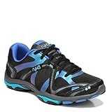 Ryka Women's Influence Cross Trainer, Black/Blue Multi, 8 W US
