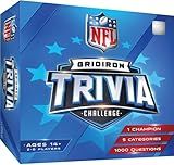 Masterpieces NFL Gridiron Trivia Challenge – Officially Licensed Football Board Game for Families and Fans – Fun Sports Trivia Game with 1,000 Questions – Great for Kids, Adults, and Game Night
