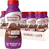 Premier Protein 30g High Protein Shake, Chocolate, 12 Pack