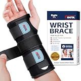 FEATOL Carpal Tunnel Wrist Brace Night Support, Adjustable Right Hand Brace