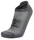Balega Hidden Comfort Performance No Show Athletic Running Socks for Men and Women (1 Pair), Charcoal, Large