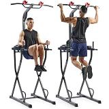 Sunny Health & Fitness Power Tower Dip Station w/Captain’s Chair