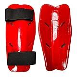 AAMA Foam Shin Guards Protector for Karate Taekwondo Martial Arts Point Sparring Training