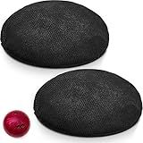 Lewtemi 2 Pcs Bowling Rosin Grip Bag Powder Bowling Grip Sack for Drying Hands Golf Accessories (Black,4 Inch)