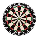 Accudart Envy Bristle Dartboard - 360° Pro-Glide Number Ring - ROTA-X Precision Alignment System - LEVELTECH Stabilizers for Perfect Alignment - Premium Kenyan Sisal