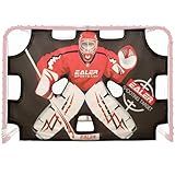 EALER HTST50 72'' x 48'' Hockey Goalie Shooting Target - Hockey Goal Practice Targets with 11 Target Holes - Premium Tear-Proof Heavy-Duty Fabric
