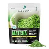 Jade Leaf Matcha Organic Premium Ceremonial Grade Matcha Green Tea Powder - Japanese - Culinary, Ingredient, Ceremonial Barista Teahouse, Latte, Collagen, 1.06 Ounce (Pack of 1), Culinary