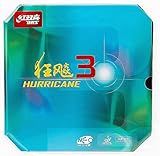 BestParts NEO Hurricane 3 Table Tennis Rubber Sheet Ping Pong Rubber,Thickness 2.15mm/Hardness 40 Degree,Black