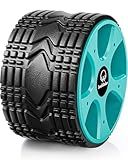 Back Roller Wheel for Deep Tissue Massage,Yoga Wheel for Back Pain & Stretching, Comfy Deep Tissue Massage Roller for Back,Spine Alignment & Tension Relief