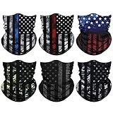 Venswell Neck Gaiter Mask, Sun Mask, Rave Bandana Face Mask, Seamless Face Scarf, Headband for Men Women (A-Flag 3)