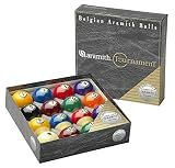 Aramith Pure Phenolic Pool Balls Regulation Belgian Made Billiard Ball Set (Tournament)