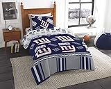 Northwest The Company Officially Licensed NFL New York Giants Twin Bed in a Bag Set, 64" x 86"