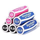 AboveGenius Hand Weights for Women Men, Soft Dumbbells Set of 6(1lb 2lb 3lb Each Pack) for Dumbbell Walking Weight Sets with Hand Strap for Workout Running, Jogging and Physical Therapy, Mothers Day Gifts for Mom