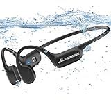 Swimming Headphones, Bone Conduction Headphones, 5.4 Bluetooth wireless open Earphones Sports,IP68 Waterproof Headphone Built-in 32GB MP3 Player,swimming headphone underwater for Running, Cycling
